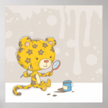 Leopard spots posters