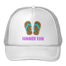 Leoperd Flip-Flop Mesh Hats