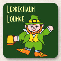 Leprechaun Lounge Bar Drink Tavern Cork Coasters