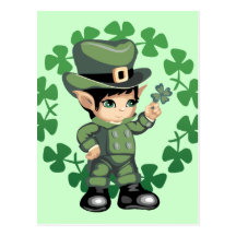 Leprechaun Postcards