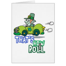 Leprechaun St. Pattys Card