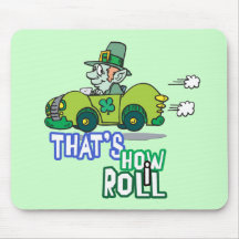 Leprechaun St. Pattys Mousepads