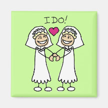 Lesbian Brides Magnet