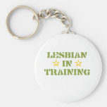 LESBIAN IN TRAINING KEYCHAINS
