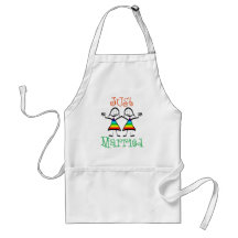 Lesbian Just Married Apron