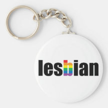 Lesbian Pride Keychain