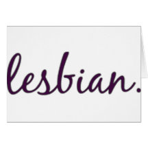 lesbian Purple Greeting Cards