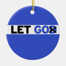 Let GO Christmas Ornament