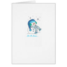 "Let It Snow" Greeting Cards