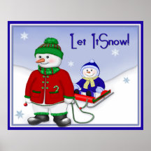 Let It Snow Posters