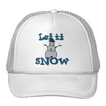 Let it SNOW Trucker Hats