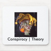 LethalThreatJesterSkull1, Conspiracy | Theory Mousepads