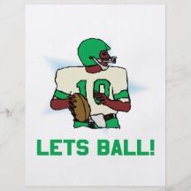 Lets Ball Personalized Flyer