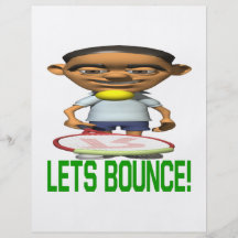 Lets Bounce Personalized Flyer
