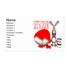 Lets Colour Business Card Template