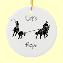 Let's Rope ornaments