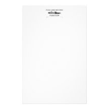 Letterhead Front Lean Stationery Design