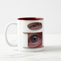 Letters - I - Eye Coffee Mug