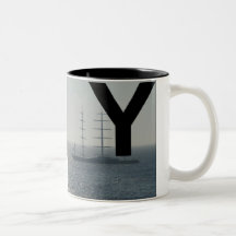 Letters - Y - Yacht Mugs