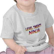 Level twenty ninja shirt