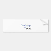 Lewiston Idaho City Classic Bumper Stickers