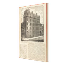 Lexington Avenue Turkish and Roman Baths Stretched Canvas Print