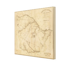 Lexington District, South Carolina Stretched Canvas Print