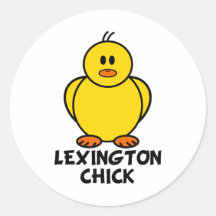 Lexington Virginia Chick Stickers
