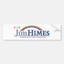 LGBT for Himes bumper Sticker