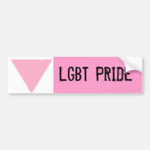 LGBT PRIDE BUMPER STICKER