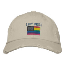 LGBT Pride Embroidered Baseball Cap