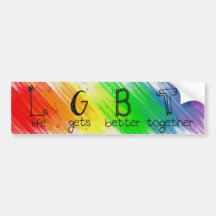 LGBT Project Logo Bumper Stickers