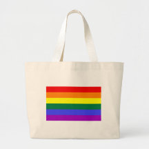 LGBT Rainbow Flag Tote Bag