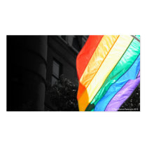LGBTQ Flag business cards