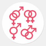 LGBTQ Gender Symbols Stickers
