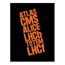 LHC Detectors Postcard