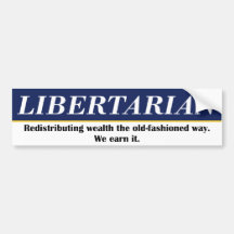 Libertarian Bumper Sticker