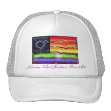 Liberty And Justice For All Mesh Hats