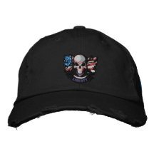 Liberty Silver Cap Embroidered Baseball Cap