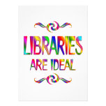 Libraries are Ideal Custom Announcement