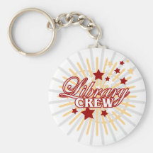 Library Crew Keychains