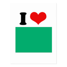 Libya Flag Post Card