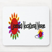 Licensed VOCATIONAL nurse Mouse Pads