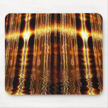 Lichtsäulen pillars of light mousepad