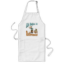 Life Begins At Retirement Aprons
