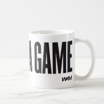 Life is a game coffee mug