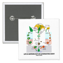 Life Is Nothing But An Alternating Event Pinback Button