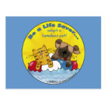 Life Saver Adopt Homeless Pets Post Cards