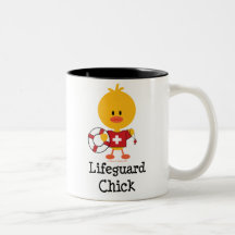 Lifeguard Chick Mug