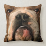 LifeLike Bulldog American Mojo Pillow pillows